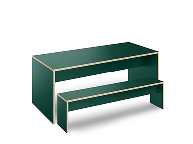 West sittbänk & gavelbord