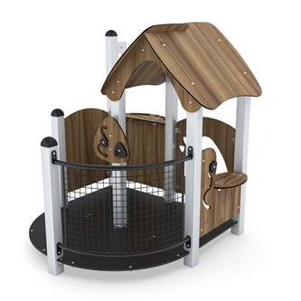 MINISWEET lekhus L stål