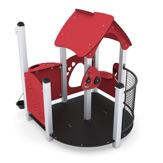 MINISWEET lekhus L stål