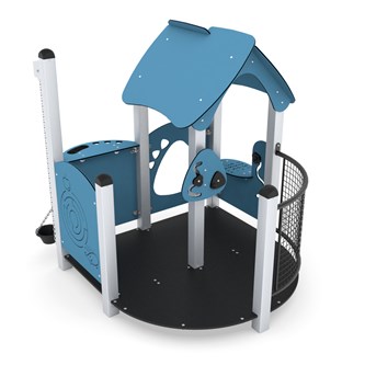 MINISWEET lekhus L stål