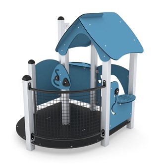 MINISWEET lekhus L stål