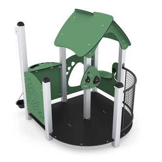 MINISWEET lekhus L stål