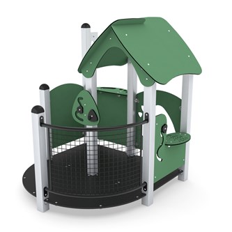 MINISWEET lekhus L stål