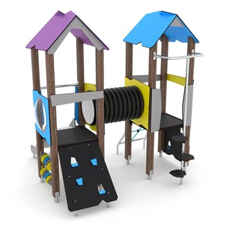 WOODEN kombolek L trä