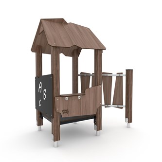 WOODEN WD lekhus med staket