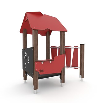 WOODEN WD lekhus med staket