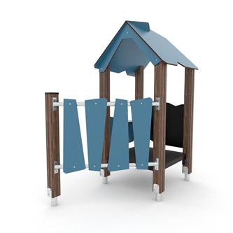 WOODEN WD lekhus med staket