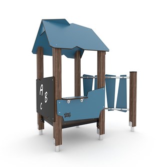 WOODEN WD lekhus med staket