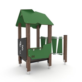 WOODEN WD lekhus med staket