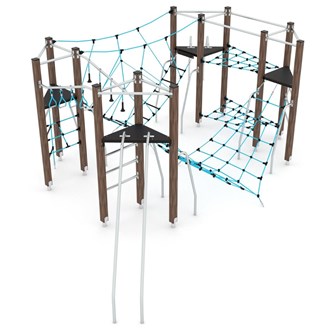 WOODEN klätterställning XL