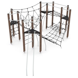 WOODEN klätterställning XL