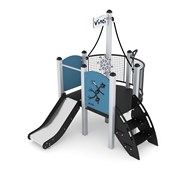 MINISWEET temalek pirat M, HPL-plattformar, varmförzinkat