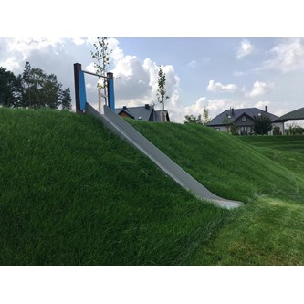 SOLO rutschkana 210 cm, HPL-plattform