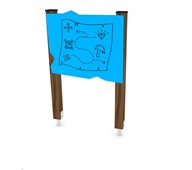 SOLO lärpanel skattkarta