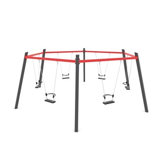 SWING ST 6 sits (inkl 6 platt sits med spärr R5)