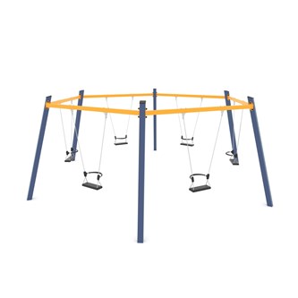 SWING ST 6 sits (inkl 6 platt sits med spärr R5)