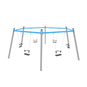 SWING ST 6 sits (inkl 6 platt sits med spärr R5)