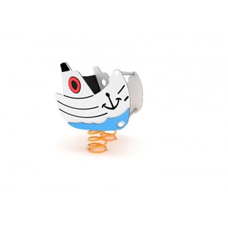 SPRING dubbel fjädergunga båt