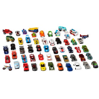 Hot wheels fordon, 72-pack