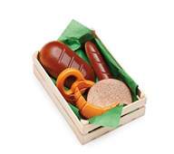 Lekmat av trä, bröd