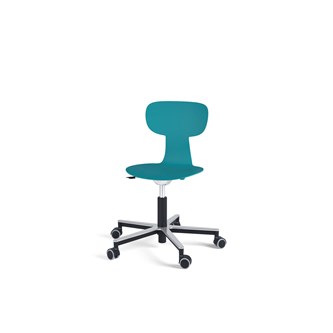 Stol Take Alu Moviflex medium sh 38-50 cm med hjul