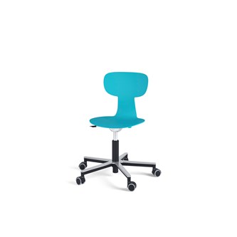 Stol Take Alu Moviflex medium sh 38-50 cm med hjul