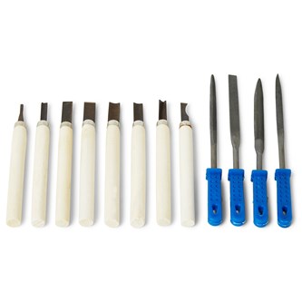 Skulpturjärn, 12 delar