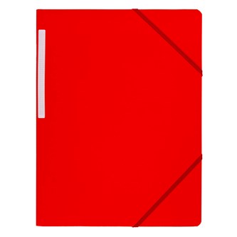 Gummibandsmapp A4 med klaff 50-pack