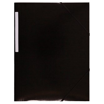 Gummibandsmapp A4 med klaff 50-pack