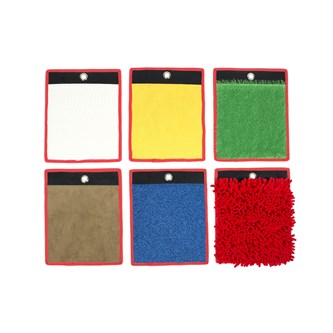 Sensoriska minimattor 6-pack