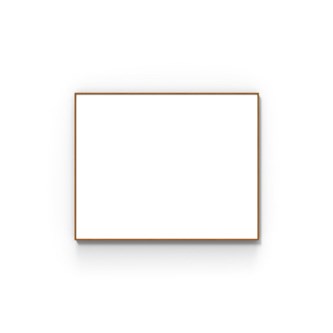 Whiteboard Wood 150,8x120,8 cm