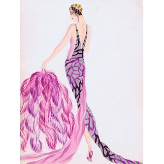 Väggabsorbent Pinky 90x120 cm