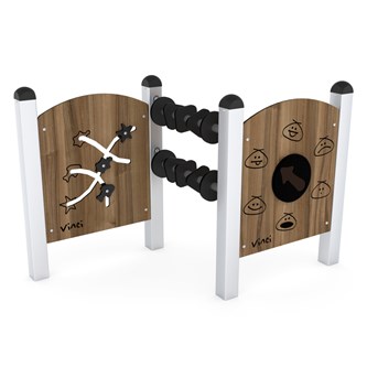 SOLO geometriska figurer abakus-klocka