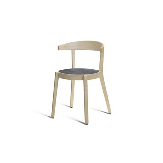 Stol Circum skålad sits akustik linoleum, ljuddämpad