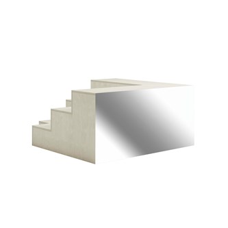 Fixa gradäng hörn 3 steg B120 med spegel