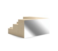 Fixa gradäng hörn 3 steg B120 med spegel