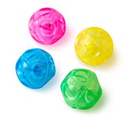 Sensoriska små blinkande bollar 4-pack