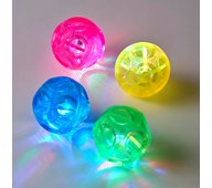 Sensoriska små blinkande bollar 4-pack