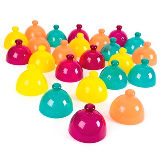 Kupoler för sortering 20-pack