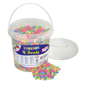 Rörpärlor pastell, 5000-pack