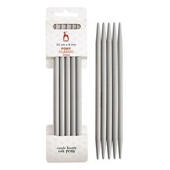 Strumpstickor stl 8,0, 25-pack