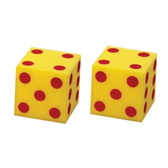 Pedagogiskt material Jättetärningar prickar 2 st 113310