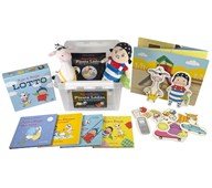 Ajja & Bajja Första Lådan, kom igång med Språklek