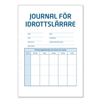 Idrottsjournal A4