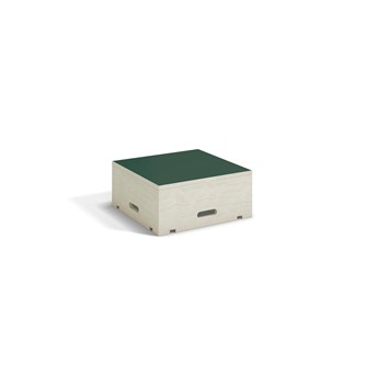 Fixa podium vitpigmenterad kvadrat 46