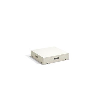Fixa podium vitpigmenterad kvadrat 46