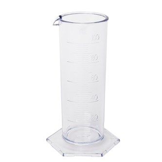 Mätglas plast med pip 100 ml, 10-pack