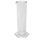 Mätglas plast med pip 250 ml