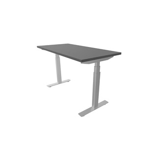Skrivbord Work 120x60 cm E-motion silverstativ