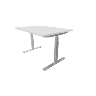 Skrivbord Chat FSC BX 120x80 cm, silver stativ